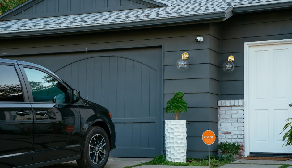 Vivint home security camera in Newark